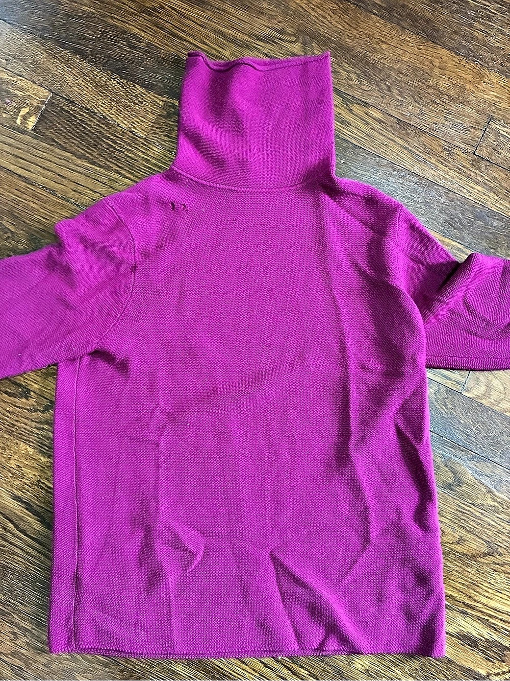 Eileen Fisher Merino Wool Turtleneck Pink Size Small